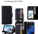 Samsung S21 FE 5G case Leather Wallet Case Cover