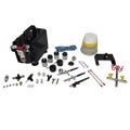 Airbrush Compressor Set With 3 Pistols 255 135 220 Mm Airbrush Tanning Compress