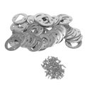 50 Set Bottle Opener Insert,stainless Steel Round Diy Bottle Opener
