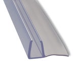 90 degree Shower Door Seal for 6mm Glass 1.2m