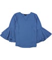 Alfani Womens Poet Sleeve Tunic Blouse