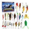 Fishing Christmas Advent Calendar 24 Days of Christmas Countdown Calendar