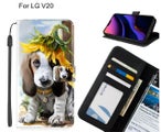 LG V20 case leather wallet case printed ID