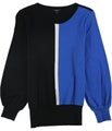 Alfani Womens Colorblocked Knit Sweater