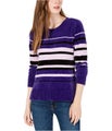 maison Jules Womens Chenille Pullover Sweater