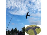 Outdoor Toys 47 Inch Bird Scaring Eagle Kite Good Flying For Garden/Orchard/