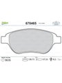 Valeo Brake Pads 670465 Fits Peugeot, Citroën