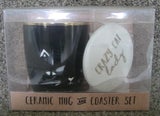 NEW BOXED CRAZY CAT LADY MUG and COASTER