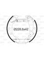 Valeo Brake Shoe 554640 Fits Peugeot 406