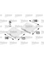 Valeo Filter Cabin Air 698469 Fits Bmw 3 Series
