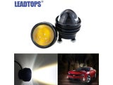 LEADTOPS 2X Car Led Lens Fog Light Eye Refit Fish Fog Lamp Hawk Eagle Eye