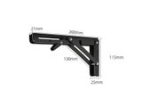 Heavy Duty Collapsible Shelf Hinge For Work Bench 4/8/10/12 Inch