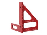 Woodworking Square Protractor Aluminum Alloy Miter Triangle Ruler High