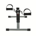 NNETM Foldable Mini Fitness Car with Display Screen - Black