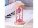 5/10/15/20/30 Minutes New Wooden Hourglass Mini Desktop Decoration Sand Clock