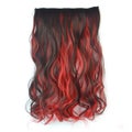 Gradient Large Wave Clip In Hair Extension Long Curls