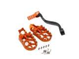 Motorcycle Gear Shift Foot Lever Foot Peg Rest Footrests Pedal Footpegs For KTM