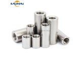 2/10pcs 304 Stainless Steel M3-M10 Round Coupling Nut Connectors