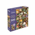 Flowers and Fungi 500 Piece Jigsaw Puzzle