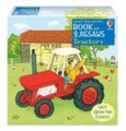 Poppy and Sam's Book and 3 Jigsaws: Tractors (Farm