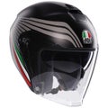 AGV IRIDES BOLOGNA Open Face Helmet Matte Black / Tri Color