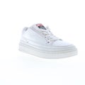 Diesel S-Sinna Low Tk W Womens White Leather Lifestyle Sneakers Shoes