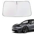 Topfit Sunshade Roof Window Insulation UV Rays Protection Sun Shade for Tesla Mo