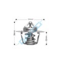 New DAYCO Thermostat 54mm Dia 82C For Lotus Elan DT14A