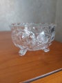 Small Crystal bowl with feet