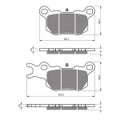 RRP $50.00 BRAND NEW **GOLDfren Brake Pads - Off-Road Racing GF375-K5 (PR510)