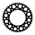 Renthal Sprocket Rear Black 48T Alloy 7075 T6 Grooved