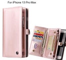 iPhone 13 Pro Max Case Retro leather case multi cards cash pocket