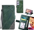 Oppo A96 Case Wallet Premium Denim Leather Cover