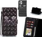 iPhone 11 Pro Max Case Leather Wallet Case 3D Pattern Printed