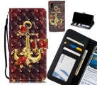 Huawei Y6 Pro 2019 Case Leather Wallet Case 3D Pattern Printed