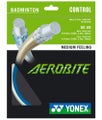 YONEX AEROBITE BADMINTON STRINGS - WHITE/BLUE