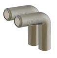 2 x Short Tail Bend 19mm