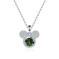 JoyceJelly S Sterling Sier Pendant 1 Carat Moissanite Diamond Necklace Women'...