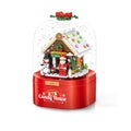 Christmas Music Box Building Block Kit