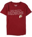 Touch Womens NFL Redskins Distressed Graphic T-Shirt