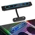 Colorful Breathing Lamp USB Hub for 2021 2022 2023 Tesla Model Y /3