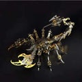 Colorful 3D Metal Scorpion King Toy Assembly Decoration nical Puzzle Diy Adul...