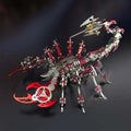 Colorful 3D Metal Scorpion King Toy Assembly Decoration nical Puzzle Diy Adul...