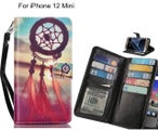 iPhone 12 Mini case Multifunction wallet leather case