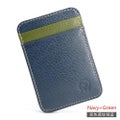 NEW 5 Slots Vintage Super Slim Soft Cowhide Leather Card Holder