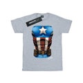 Marvel Mens Captain America Chest Burst T-Shirt