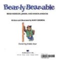 Bear-ly Bear-able. Bear Riddles Jokes and Knock-Knocks by Mort Gerberg