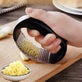 304 Stainless Steel Garlic Press Chopper Grinding