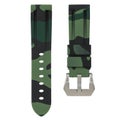 Pinnacle Premium Rubber Watch Strap - Blue Camouflage (2420 | LSR)
