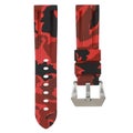 Pinnacle Premium Rubber Watch Strap - Blue Camouflage (2420 | LSR)